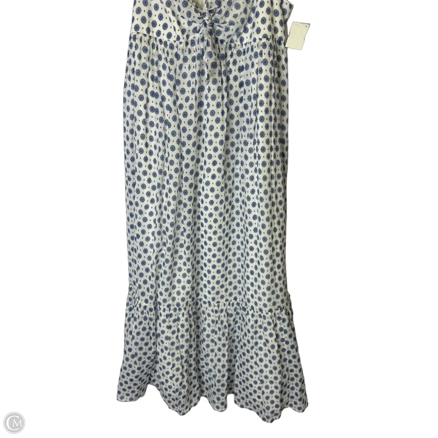 Dress Casual Midi By J. Crew In Blue & White, Size: S