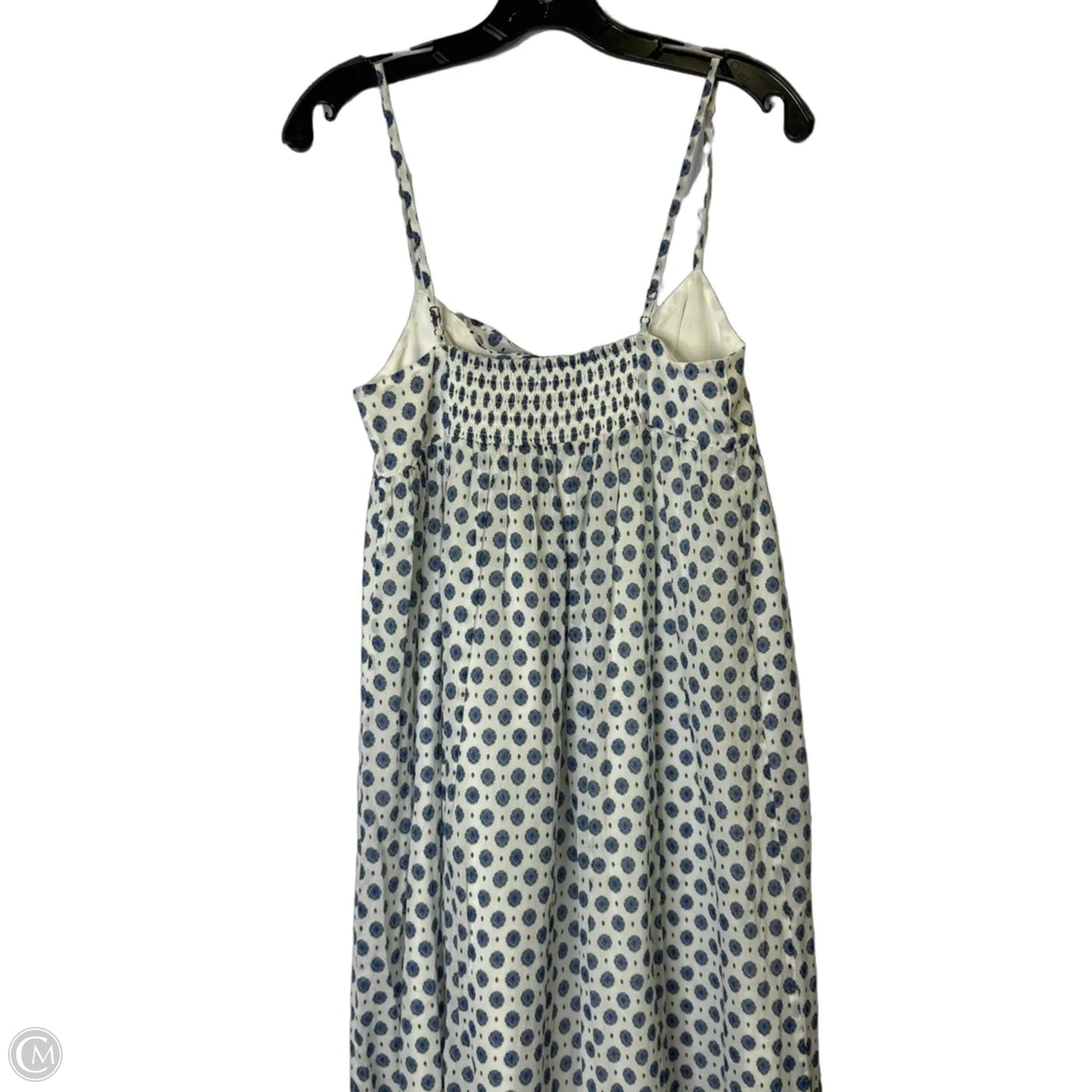 Dress Casual Midi By J. Crew In Blue & White, Size: S