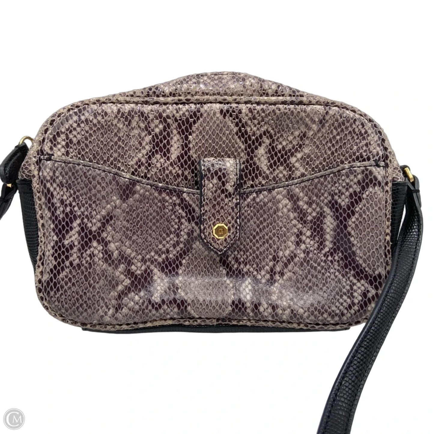 Crossbody Leather By Clothes Mentor, Size: Medium