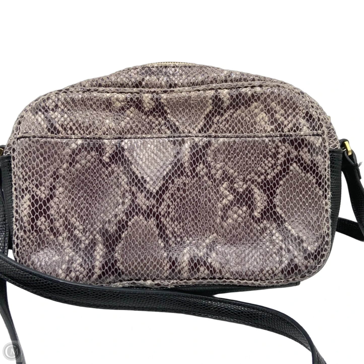 Crossbody Leather By Clothes Mentor, Size: Medium