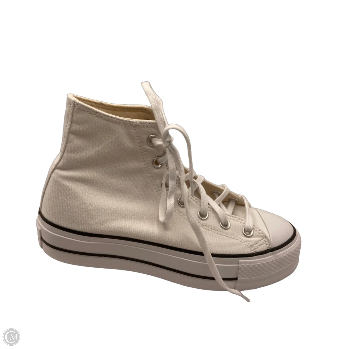 Shoes Sneakers Platform By Converse In White, Size: 8