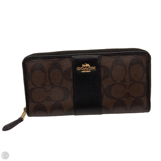 Wallet Designer By Coach, Size: Large