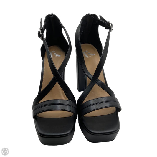 Shoes Heels Block By Report In Black, Size: 10