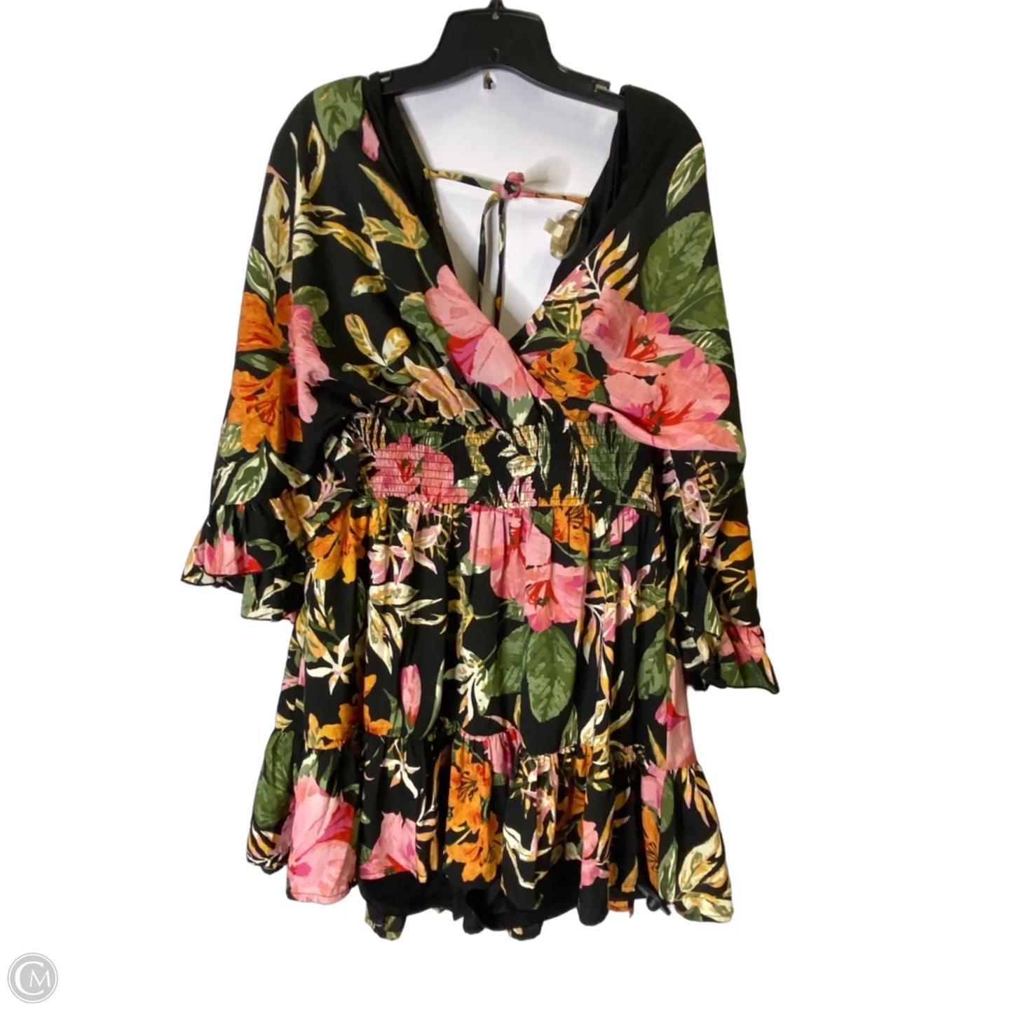 Dress Casual Short By Indulge In Tropical Print, Size: 2x
