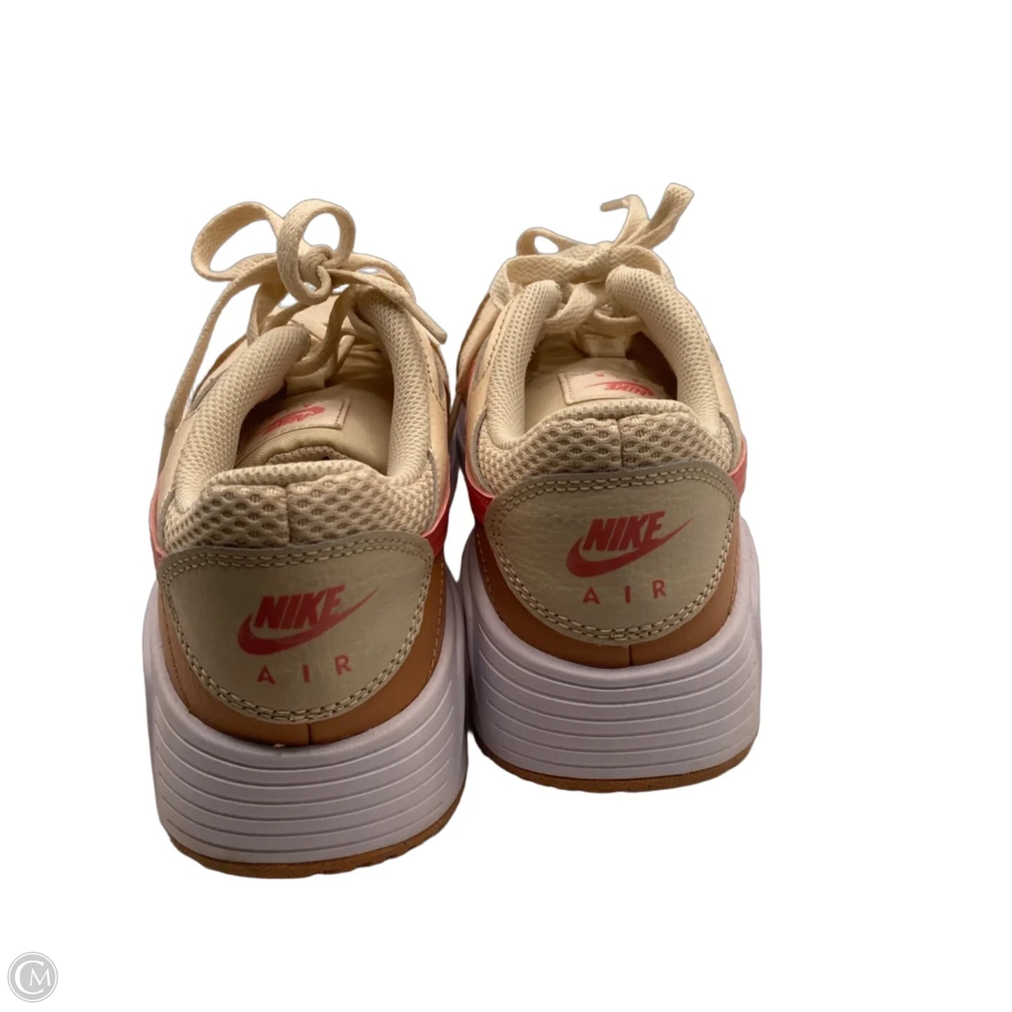 Shoes Sneakers By Nike In Cream & Tan, Size: 8.5