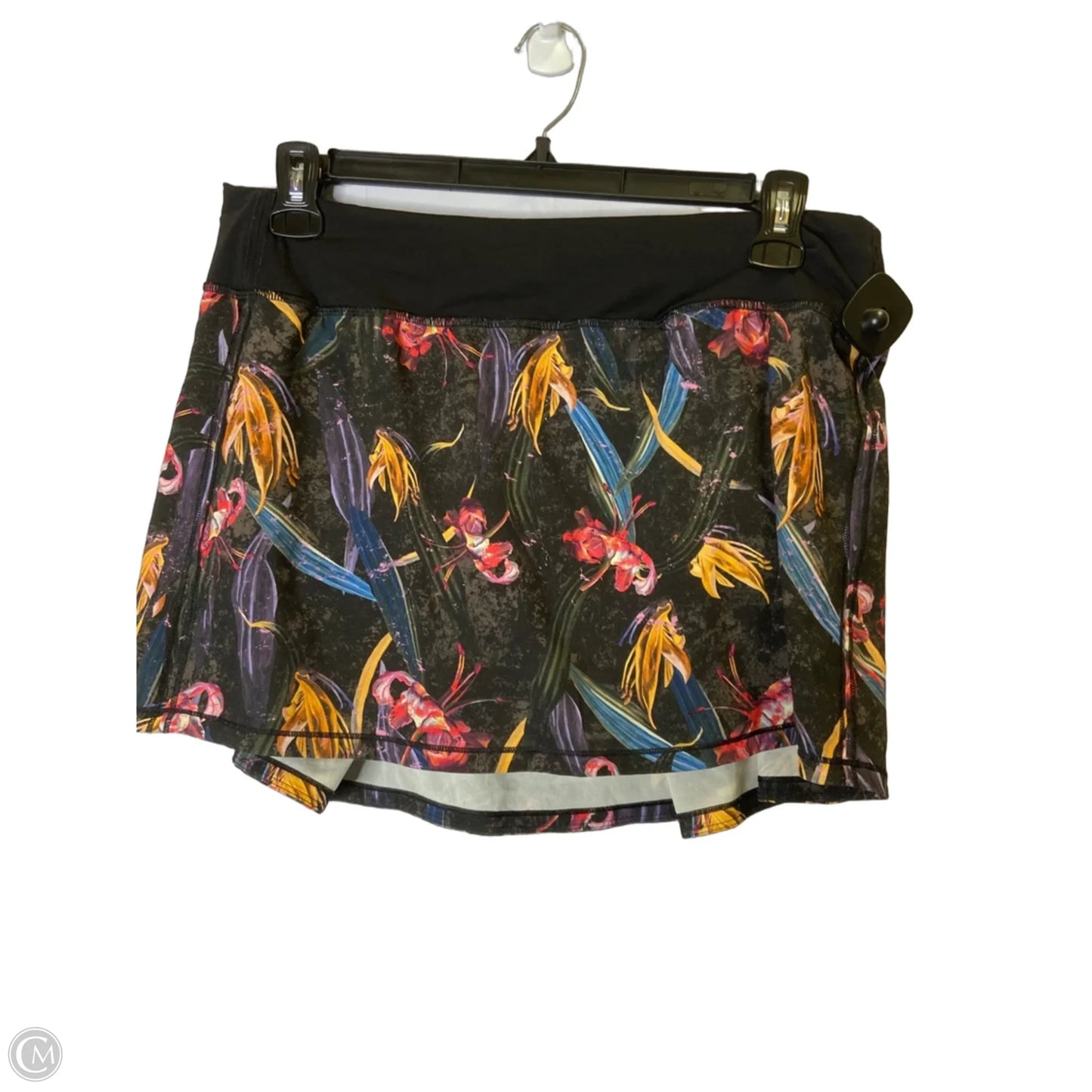 Athletic Skort By Lululemon In Black, Size: 12