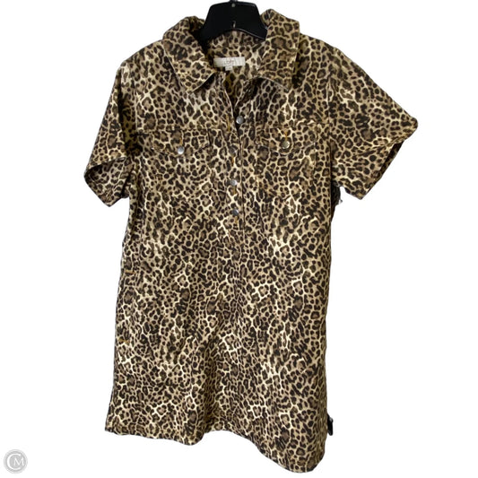Dress Casual Short By Loft In Animal Print, Size: L