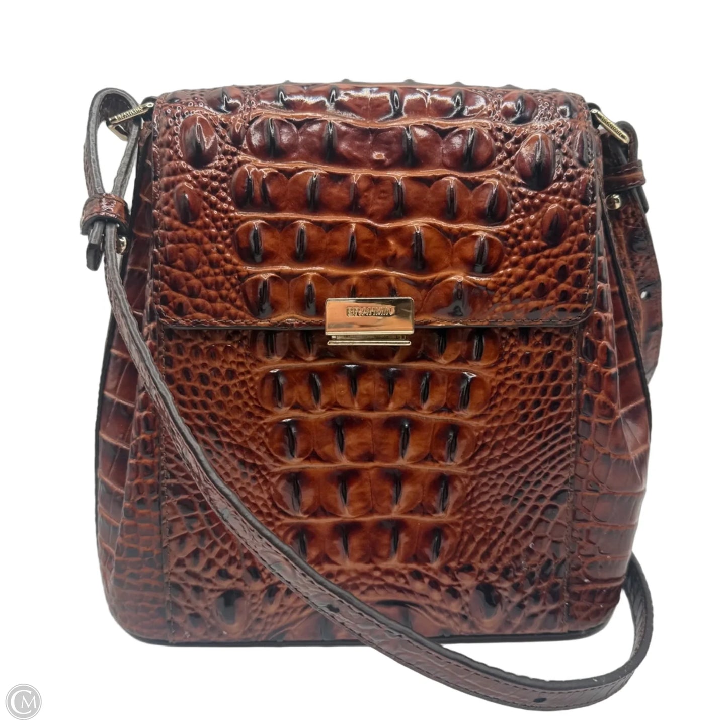 Crossbody Designer By Brahmin, Size: Medium
