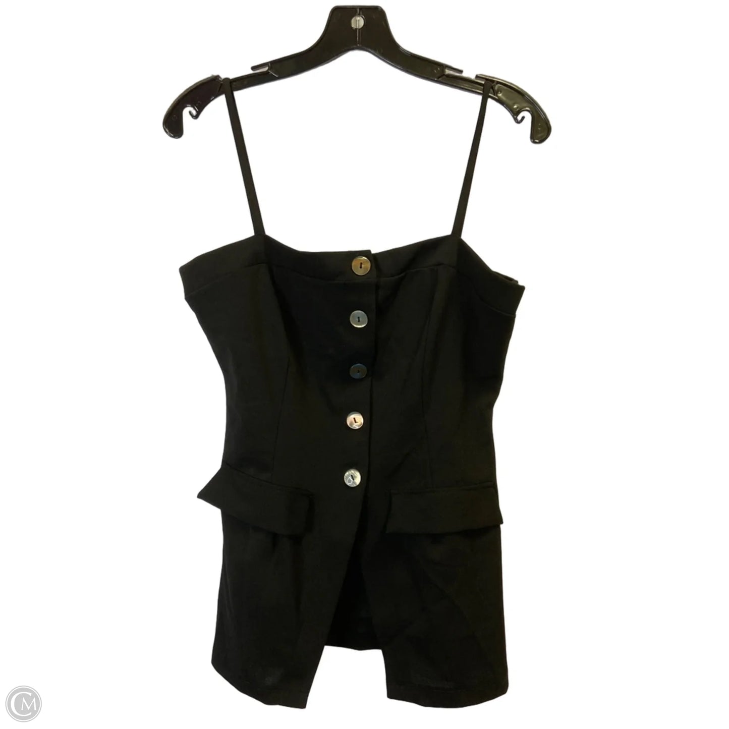 Top Sleeveless By Fashion Nova In Black, Size: L