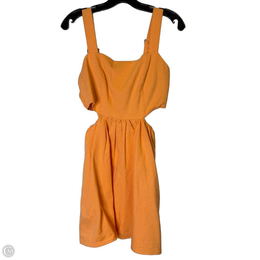 Dress Casual Short By Clothes Mentor In Orange, Size: M