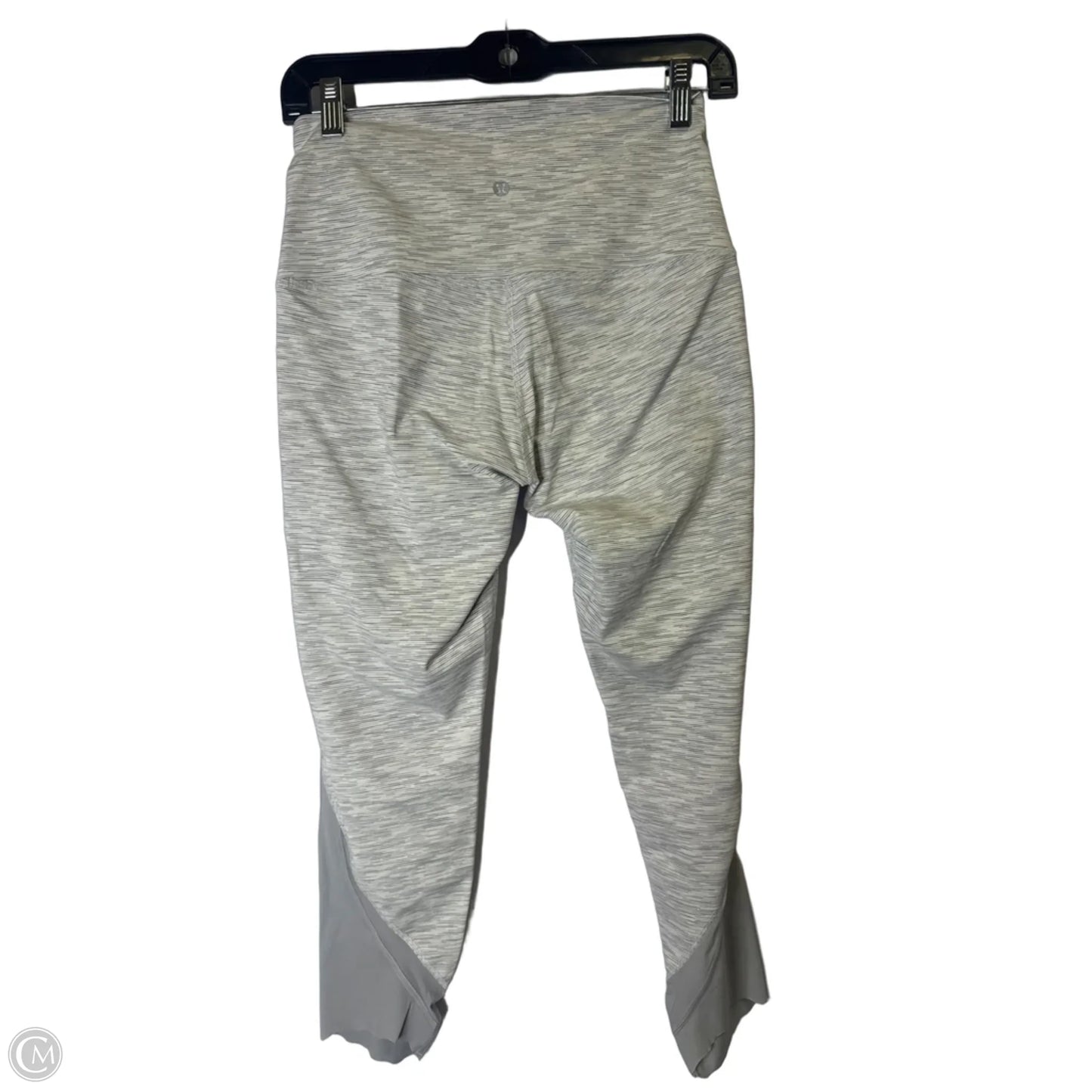 Athletic Leggings By Lululemon In Grey, Size: 8