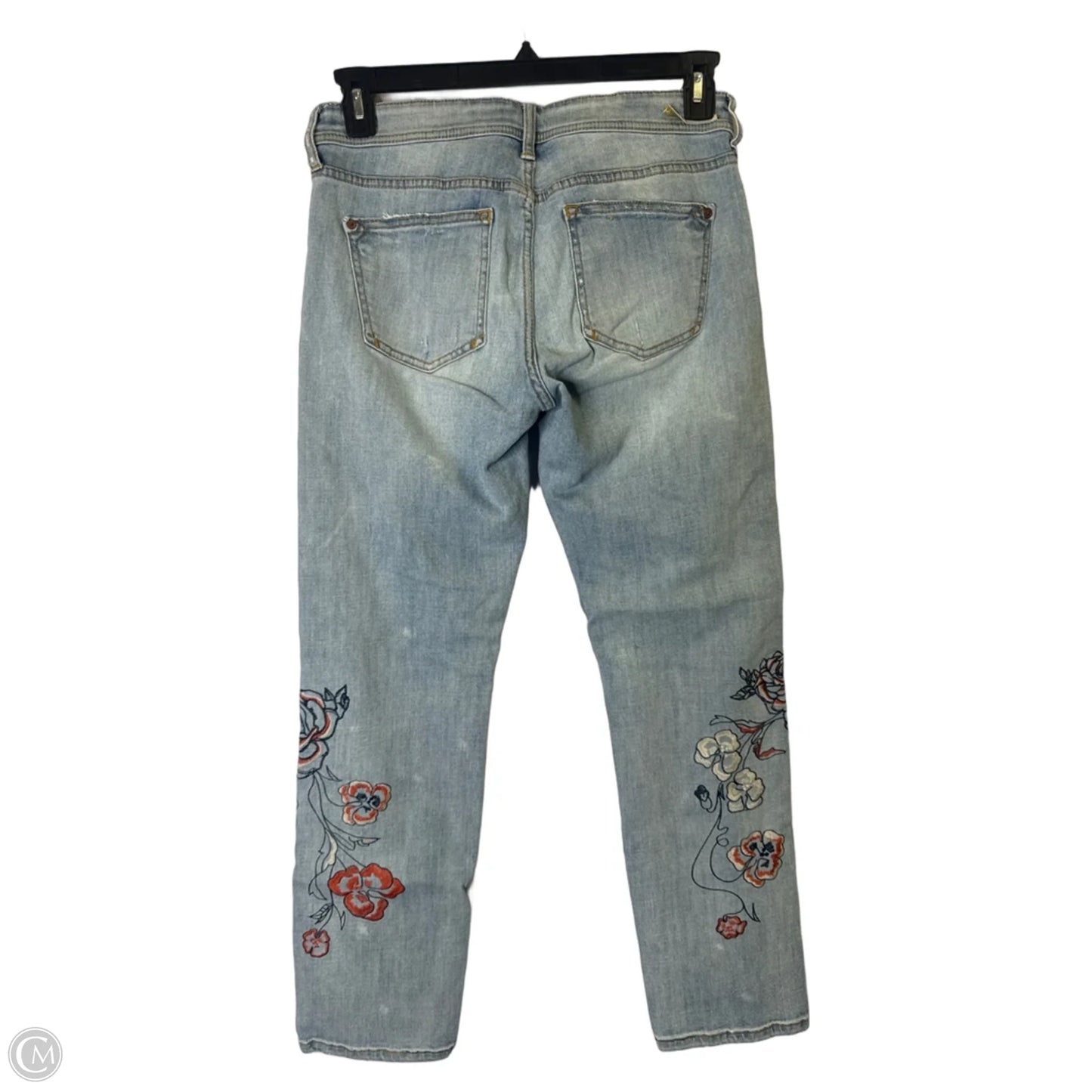 Jeans Straight By Pilcro In Blue Denim, Size: 6