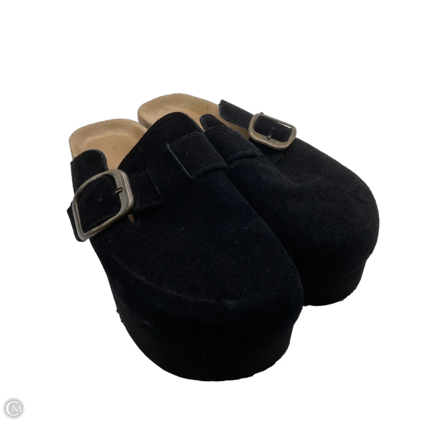Shoes Heels Platform By Cushionaire In Black, Size: 7