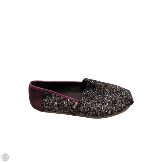 Shoes Flats By Toms In Purple, Size: 7