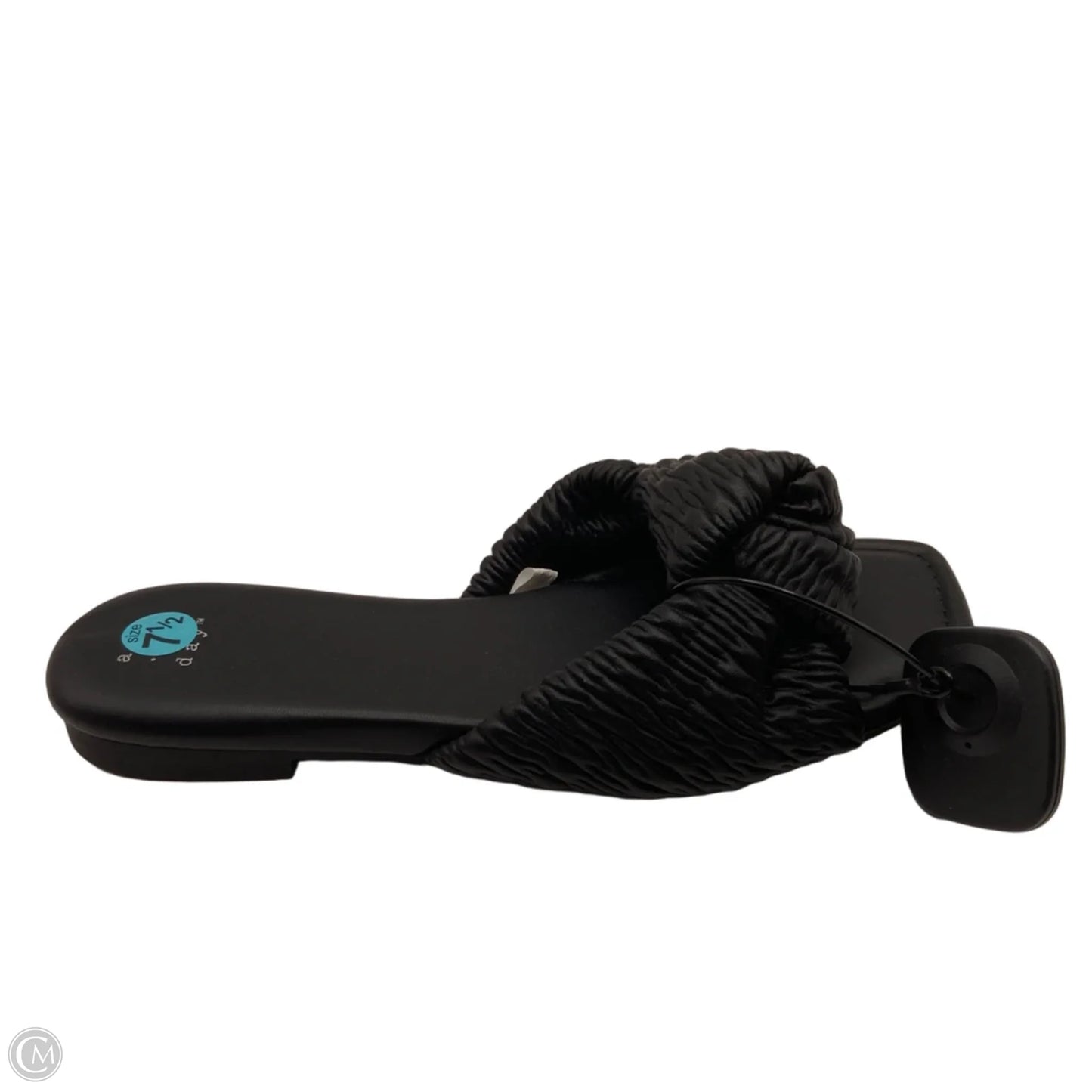 Sandals Flats By A New Day In Black, Size: 7.5