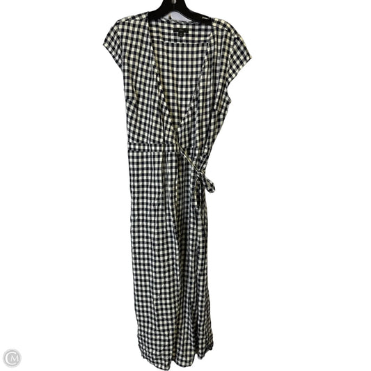 Dress Casual Maxi By J. Crew In Blue & White, Size: Xs