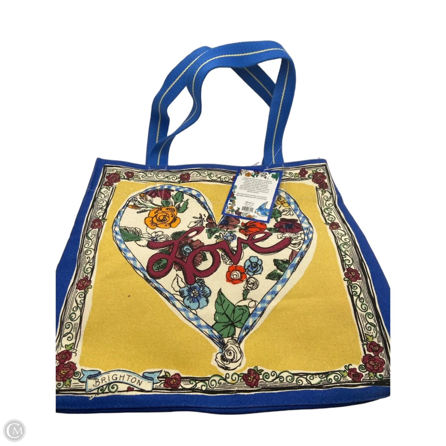 Tote Designer By Brighton, Size: Large