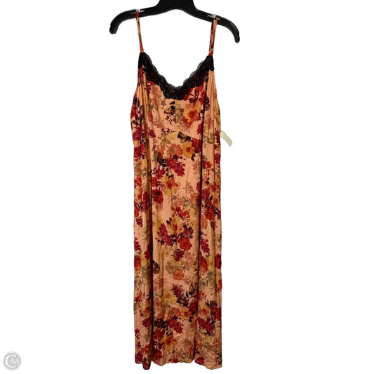 Dress Casual Maxi By Torrid In Orange, Size: 1x