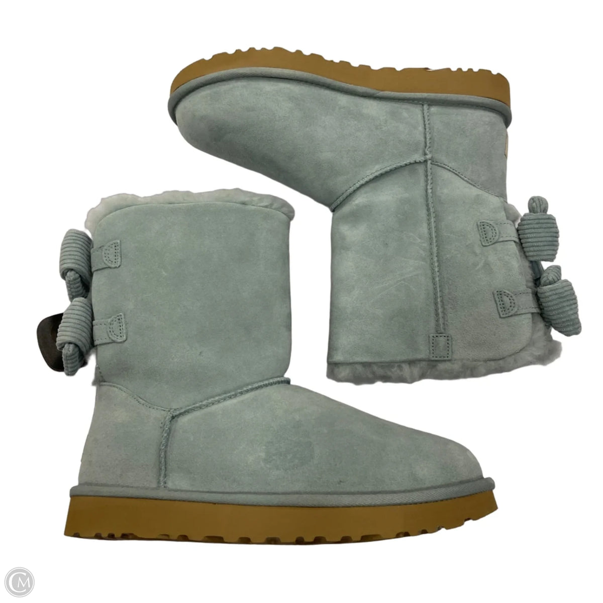 Boots Designer By Ugg In Blue, Size: 9