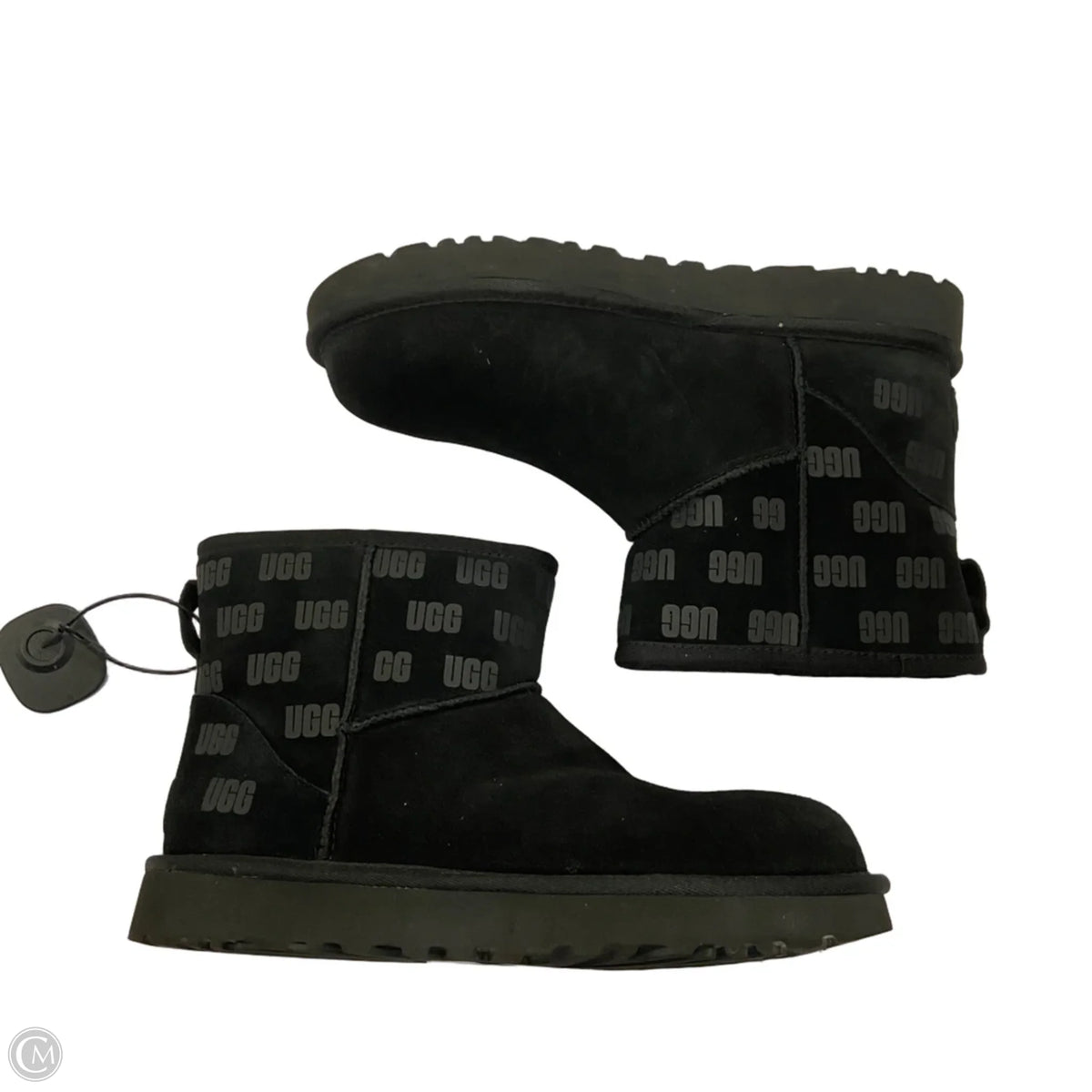 Boots Designer By Ugg In Black, Size: 9