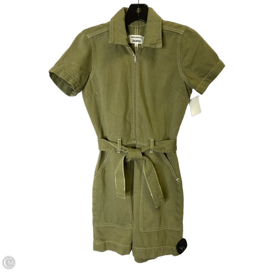 Romper By Reformation In Green, Size: 0