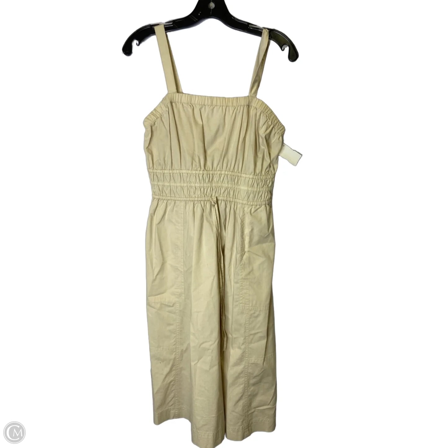Dress Casual Midi By Universal Thread In Cream, Size: M