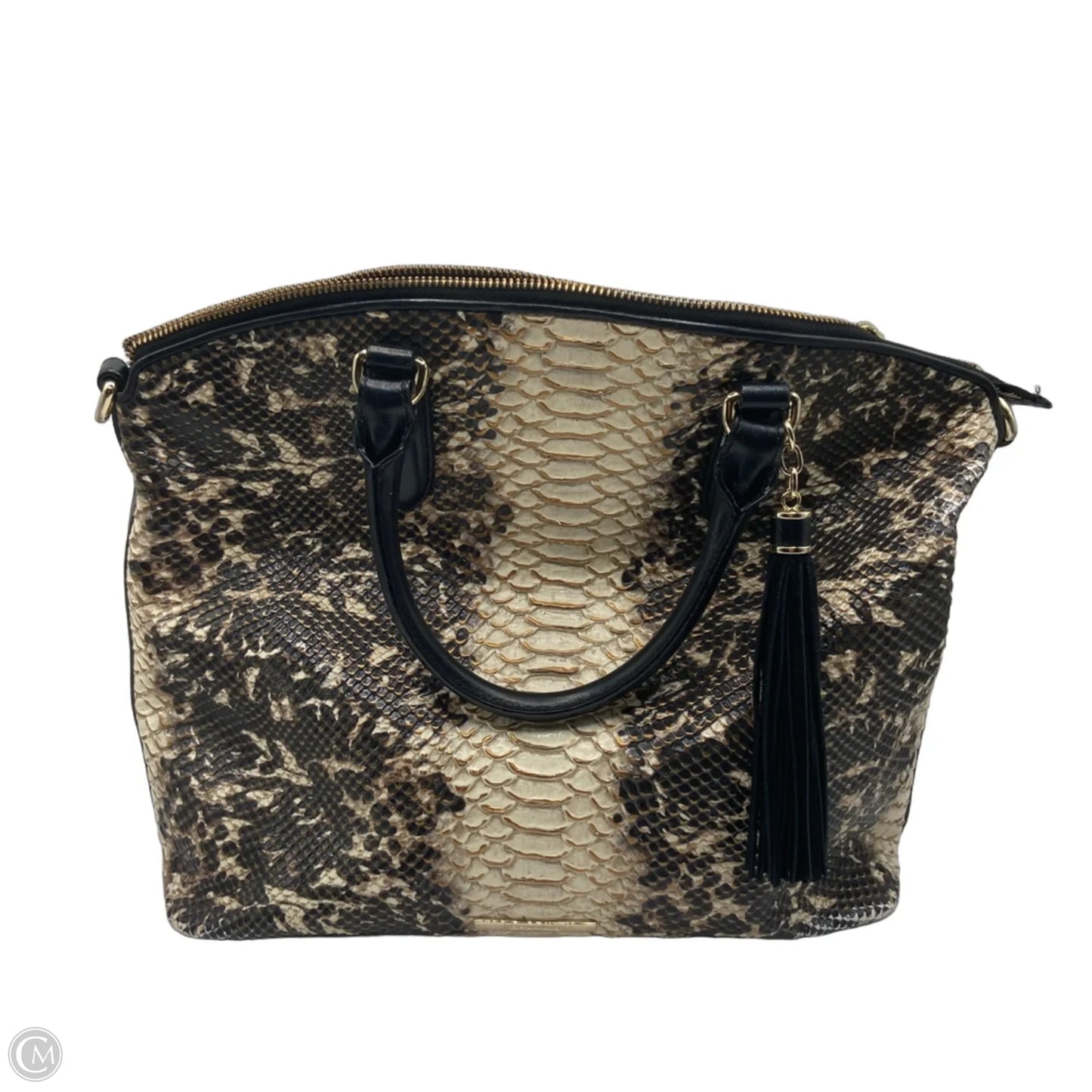Handbag Designer By Brahmin, Size: Large