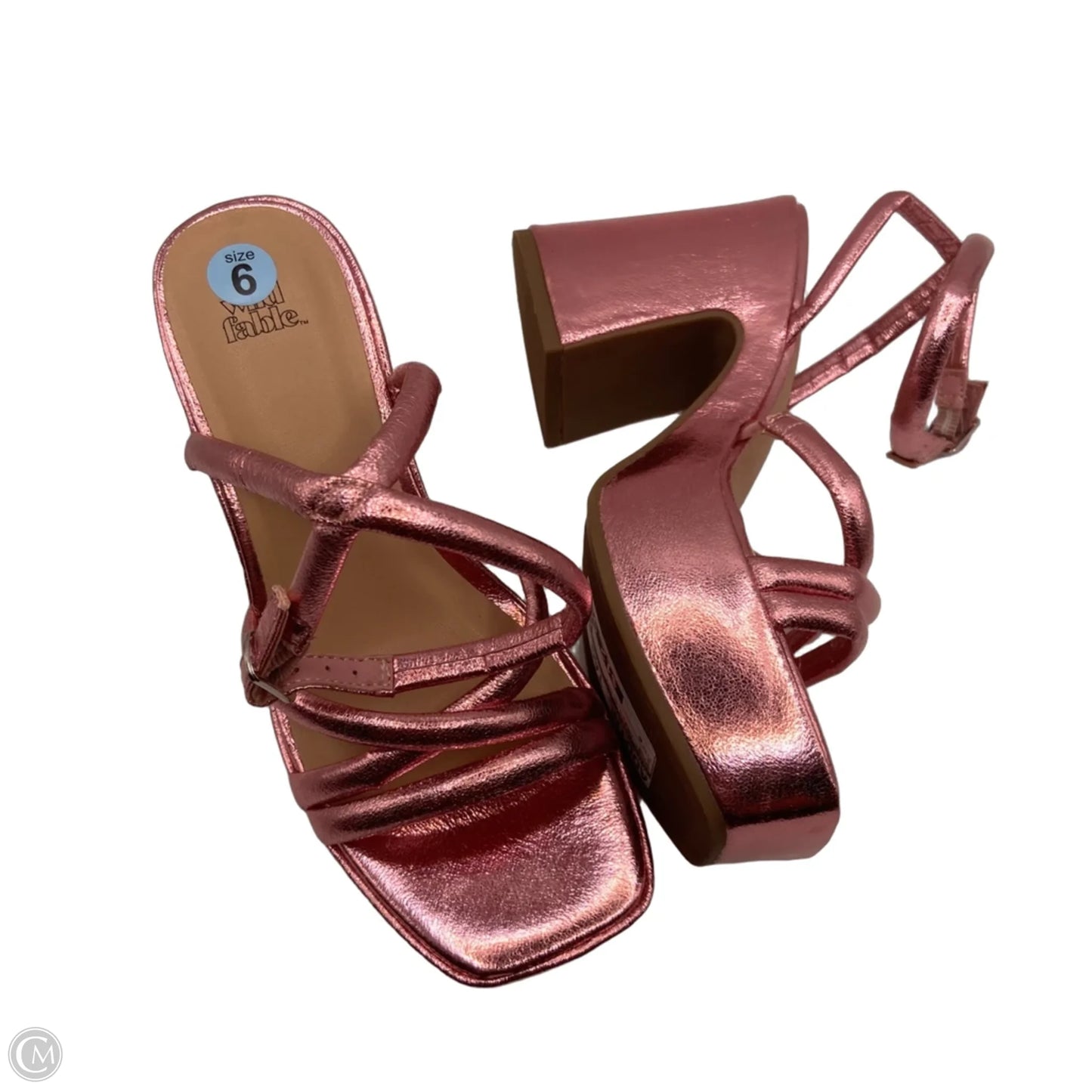 Shoes Heels Block By Wild Fable In Pink, Size: 6