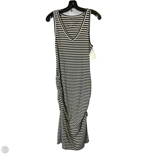 Dress Casual Midi By A New Day In Striped Pattern, Size: L