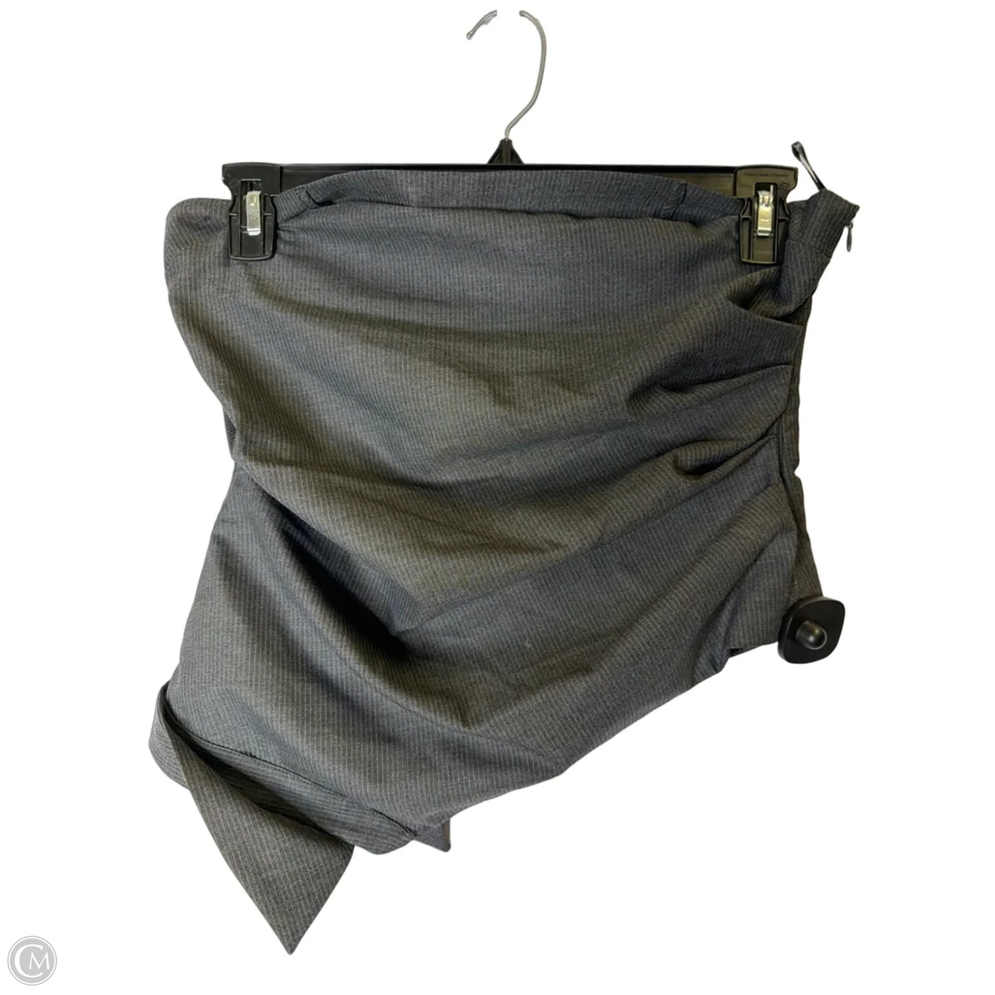 Top Sleeveless By Zara In Grey, Size: L