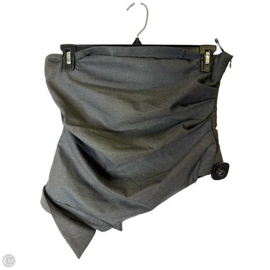Top Sleeveless By Zara In Grey, Size: L