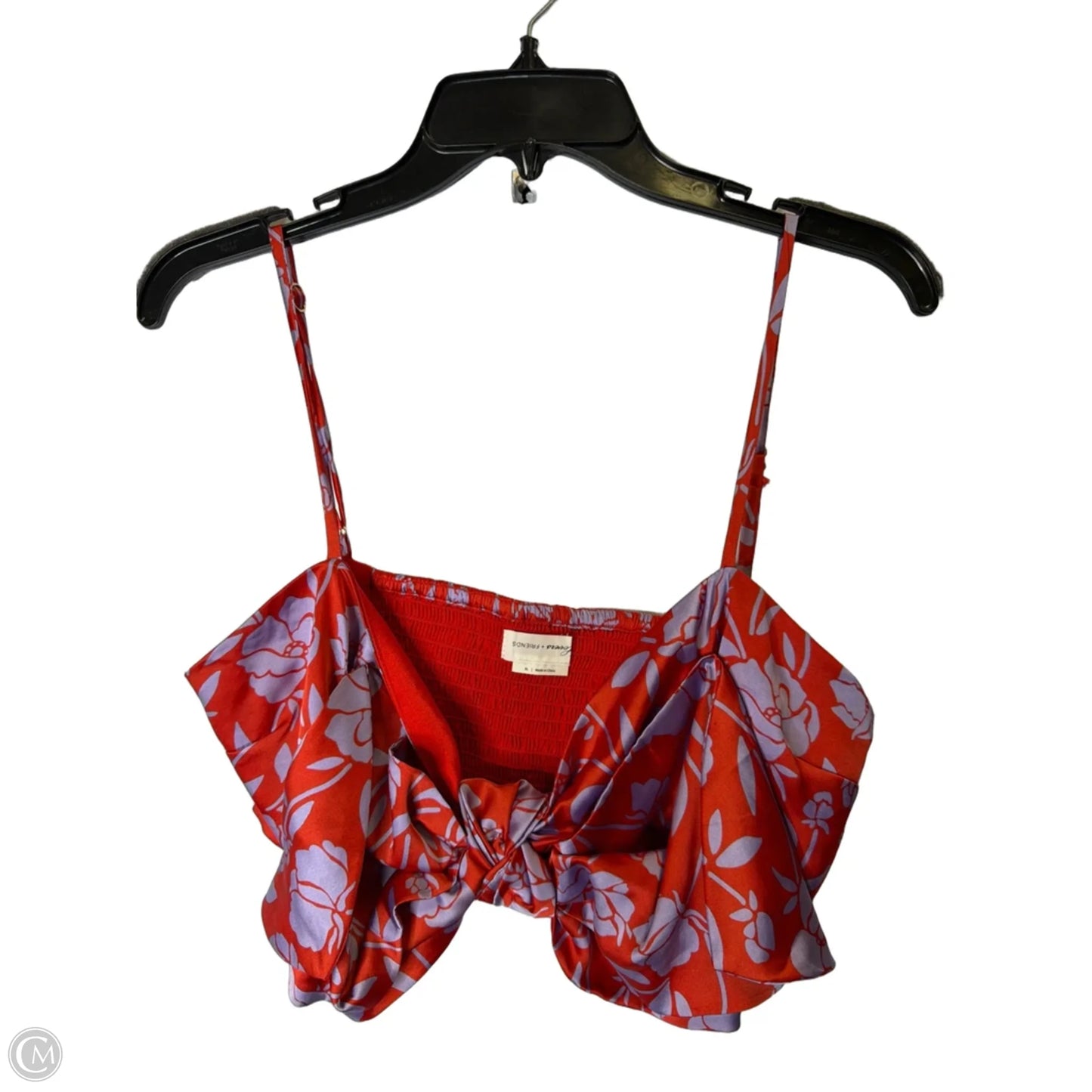 Top Sleeveless By Lovers & Friends In Purple & Red, Size: Xl