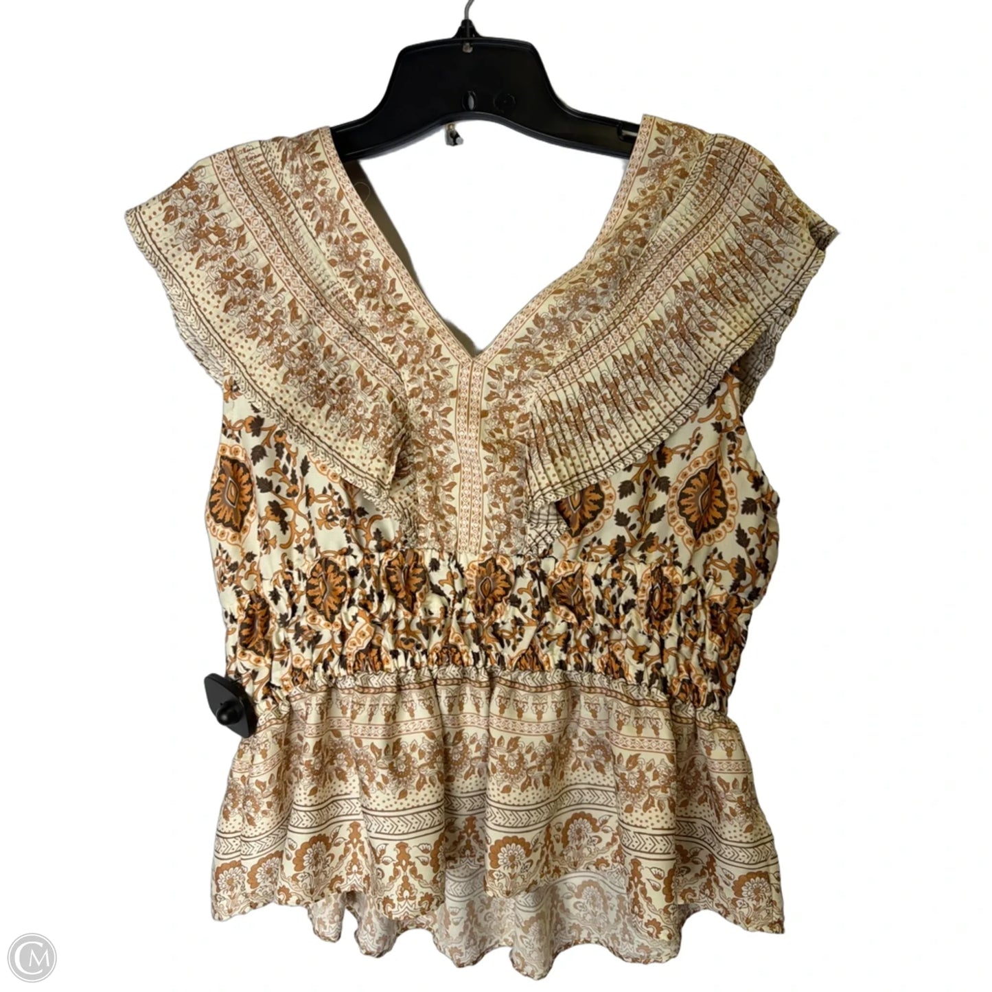 Top Sleeveless By Rachel Zoe In Orange, Size: M