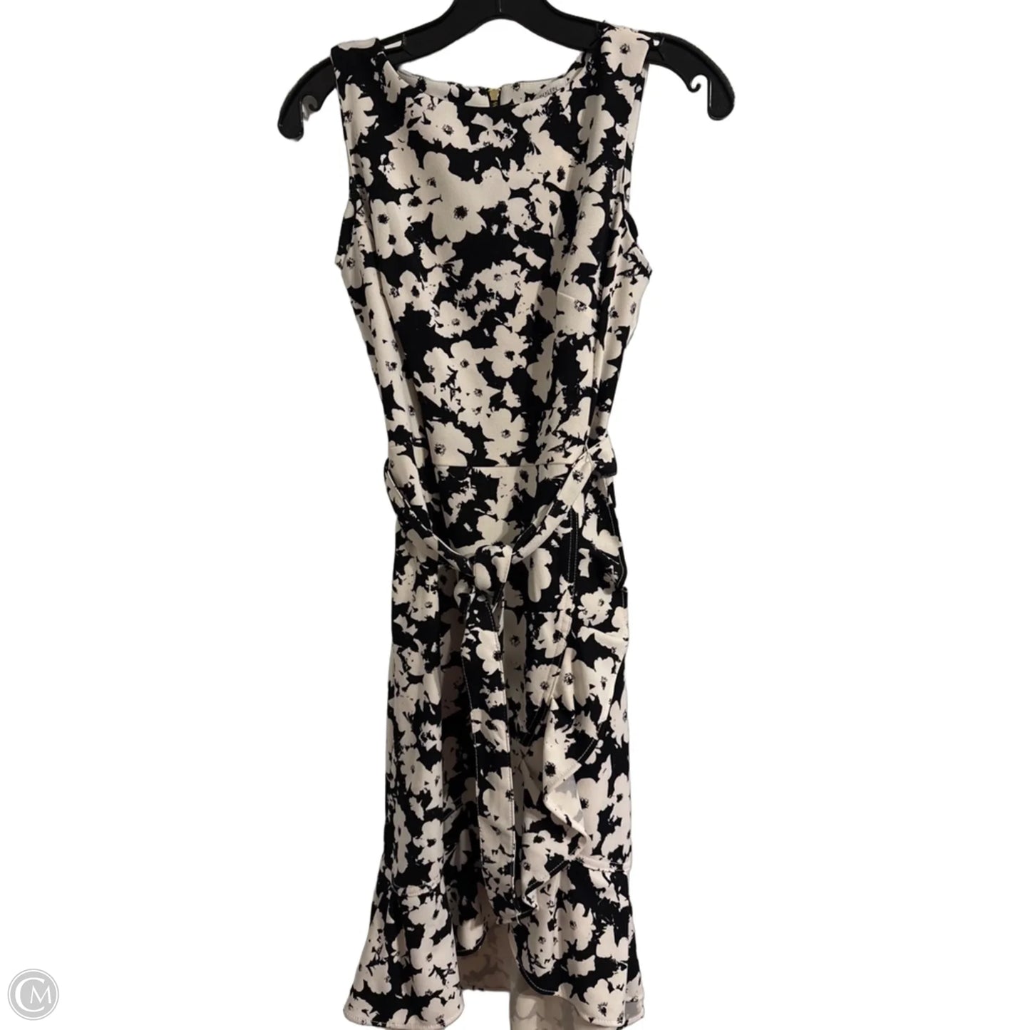 Dress Work By Calvin Klein In Black & White, Size: 4