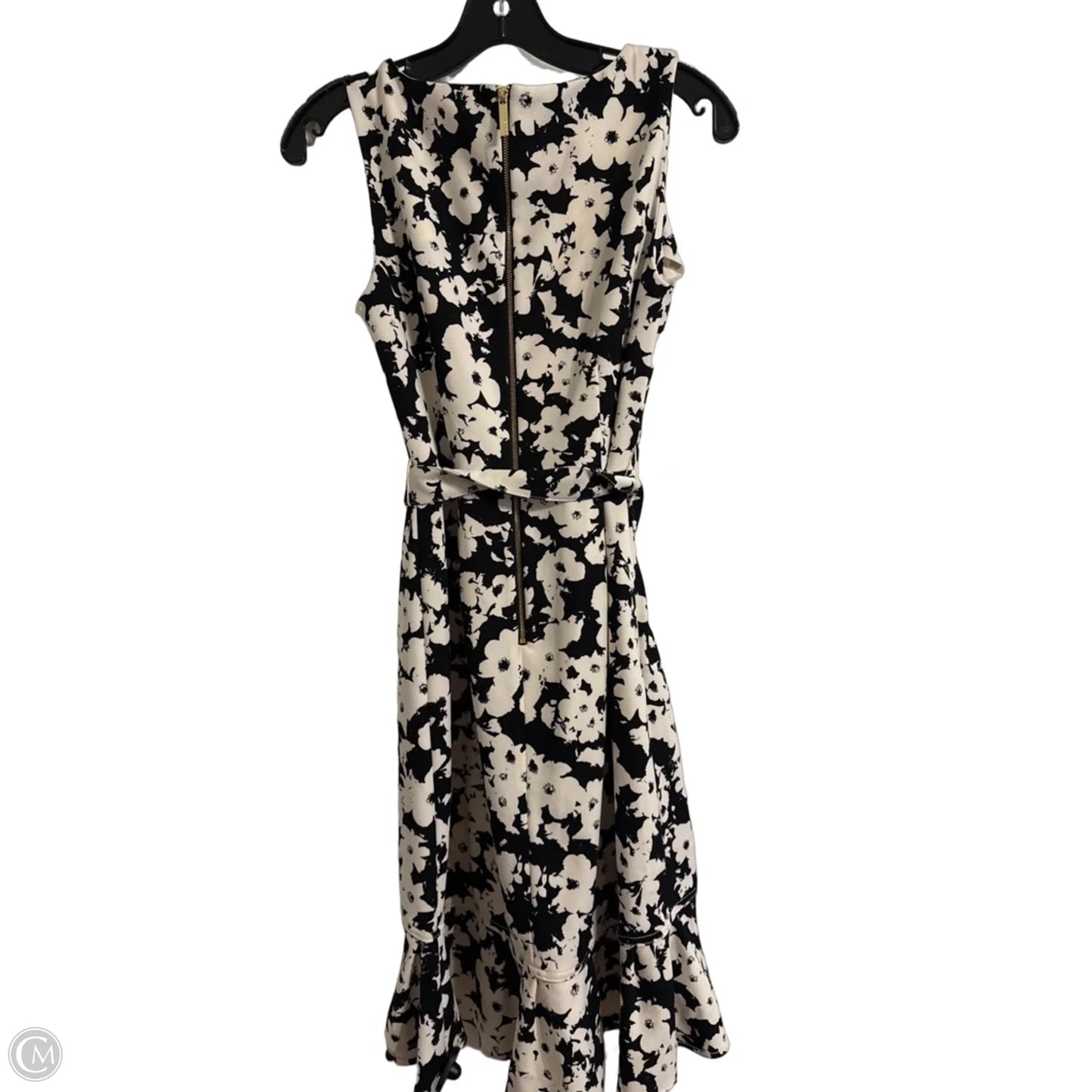 Dress Work By Calvin Klein In Black & White, Size: 4