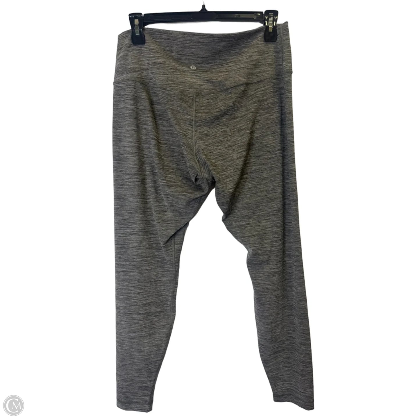 Athletic Leggings By Lululemon In Grey, Size: 16