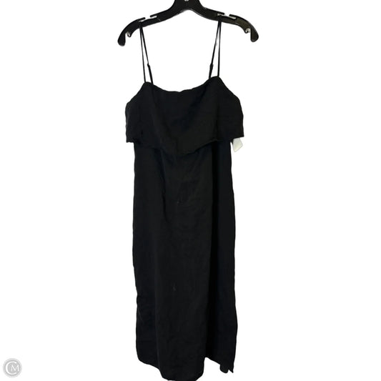 Dress Casual Midi By Anthropologie In Black, Size: 8