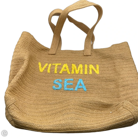 Tote By Clothes Mentor, Size: Large
