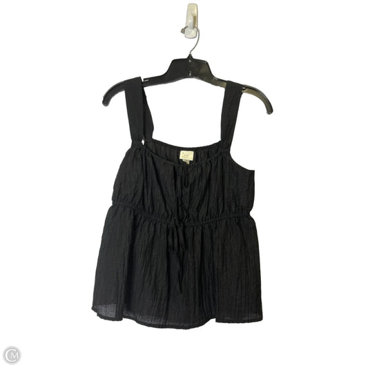 Top Sleeveless By A New Day In Black, Size: S