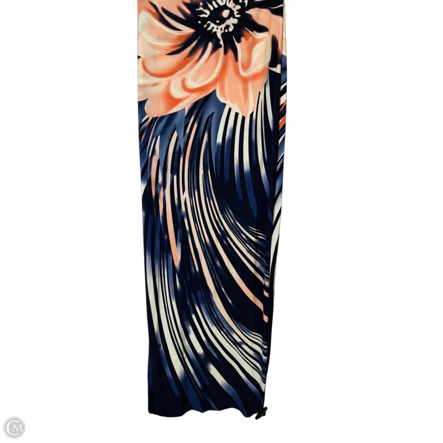 Dress Casual Maxi By Fashion Nova In Blue & Pink, Size: L