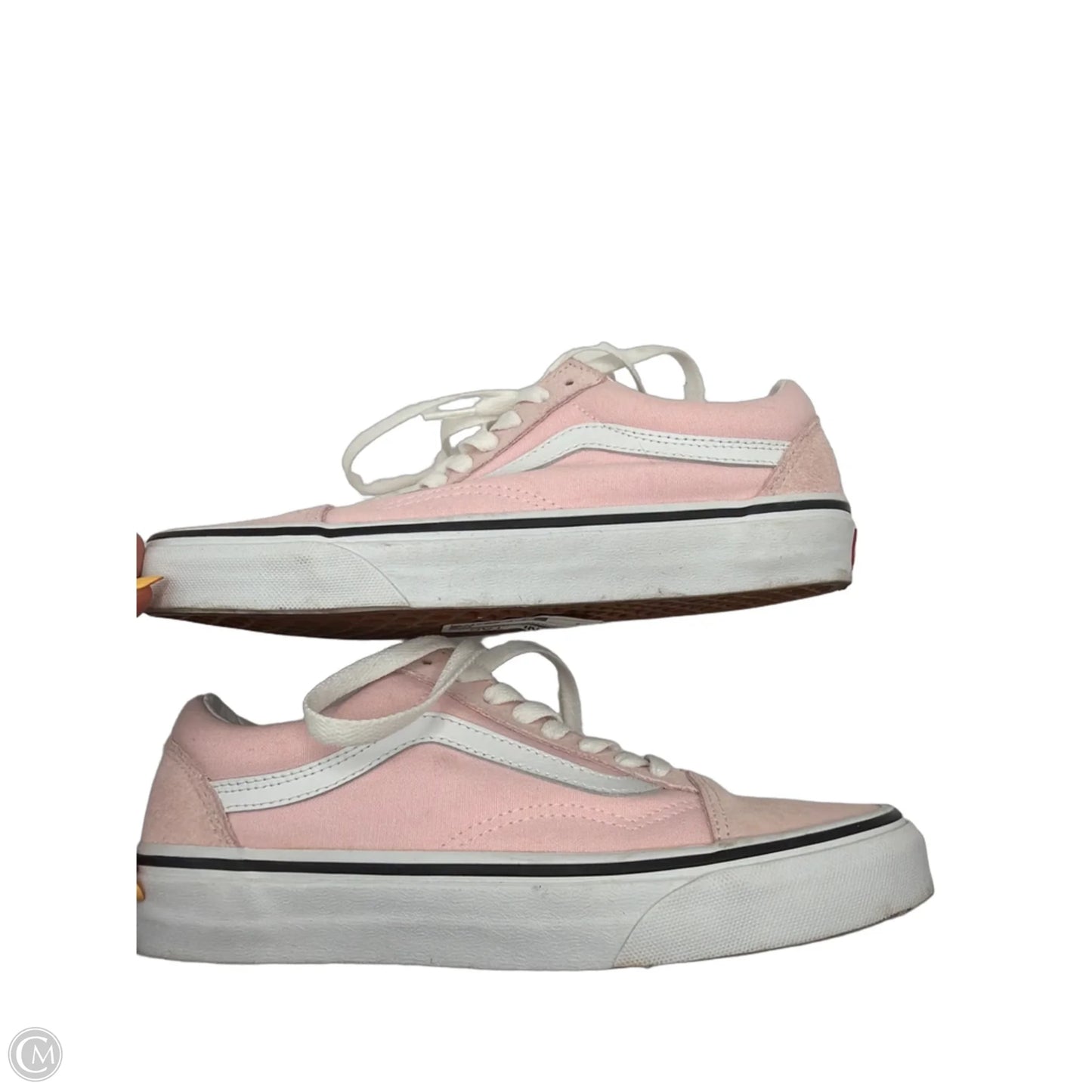 Shoes Sneakers By Vans In Pink, Size: 8