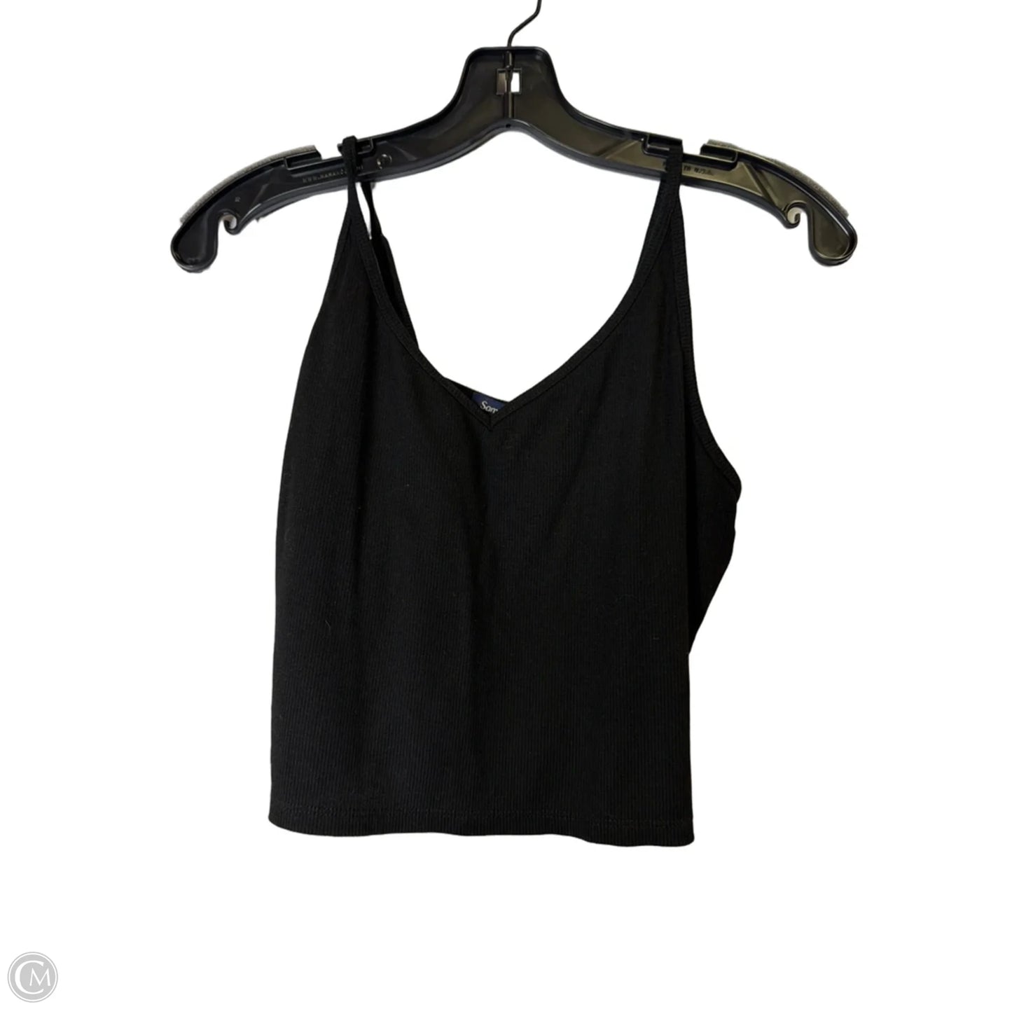 Top Sleeveless Basic By Clothes Mentor In Black, Size: L