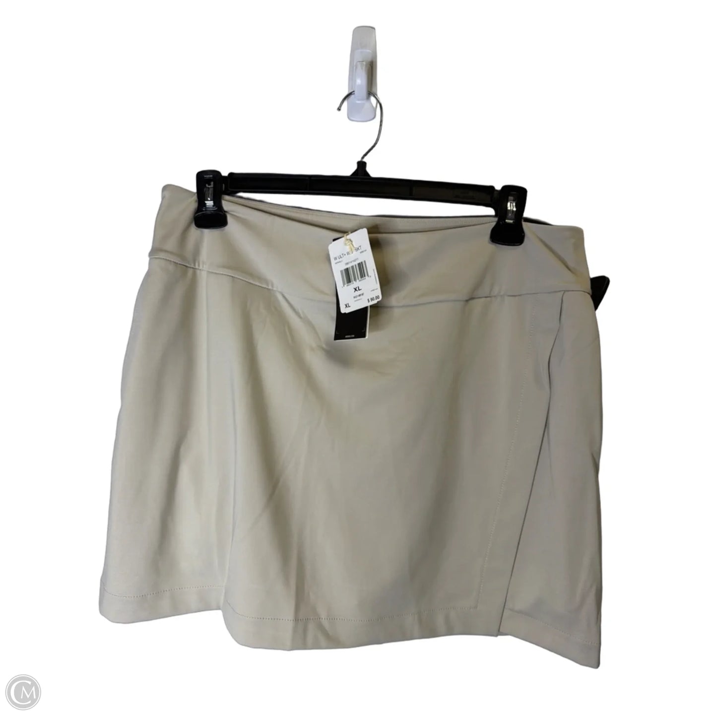 Athletic Skirt By Adidas In Cream, Size: Xl