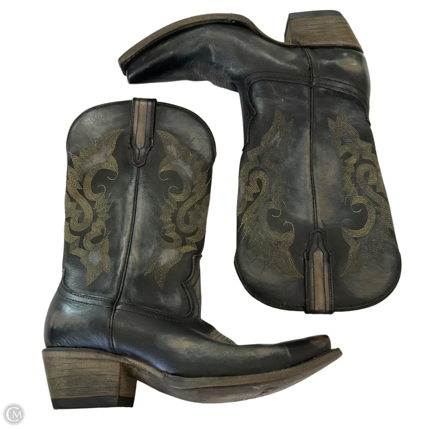 Boots Western By Freebird In Black, Size: 8