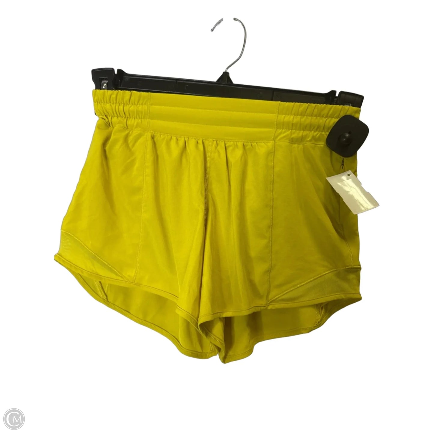 Athletic Shorts By Lululemon In Yellow, Size: 2