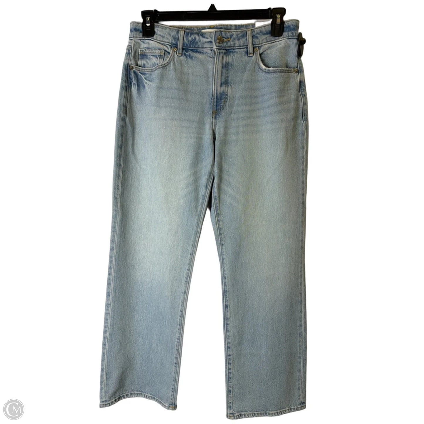 Jeans Straight By Loft In Blue Denim, Size: 6