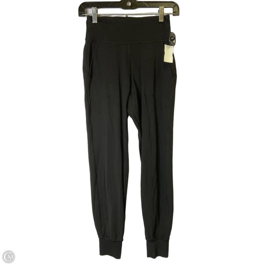 Athletic Pants By Lululemon In Black, Size: 4