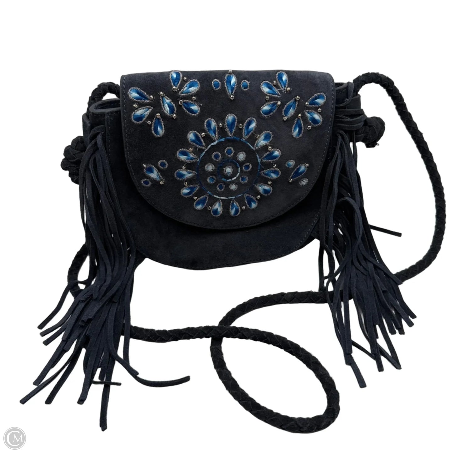 Crossbody Leather By Shyanne, Size: Small