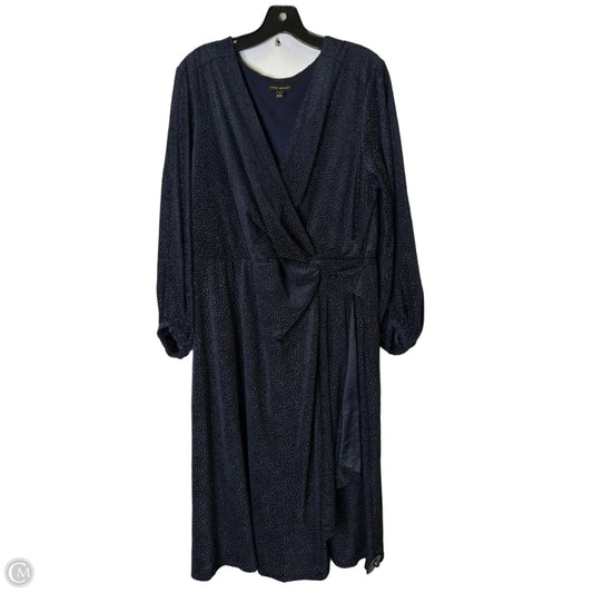 Dress Party Short By Lane Bryant In Blue, Size: 16