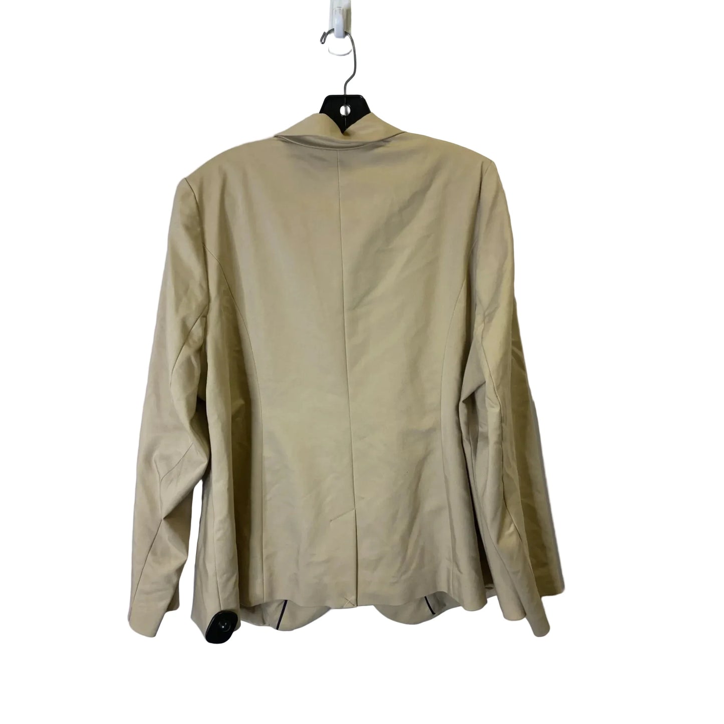 Blazer By Lane Bryant In Tan, Size: 22